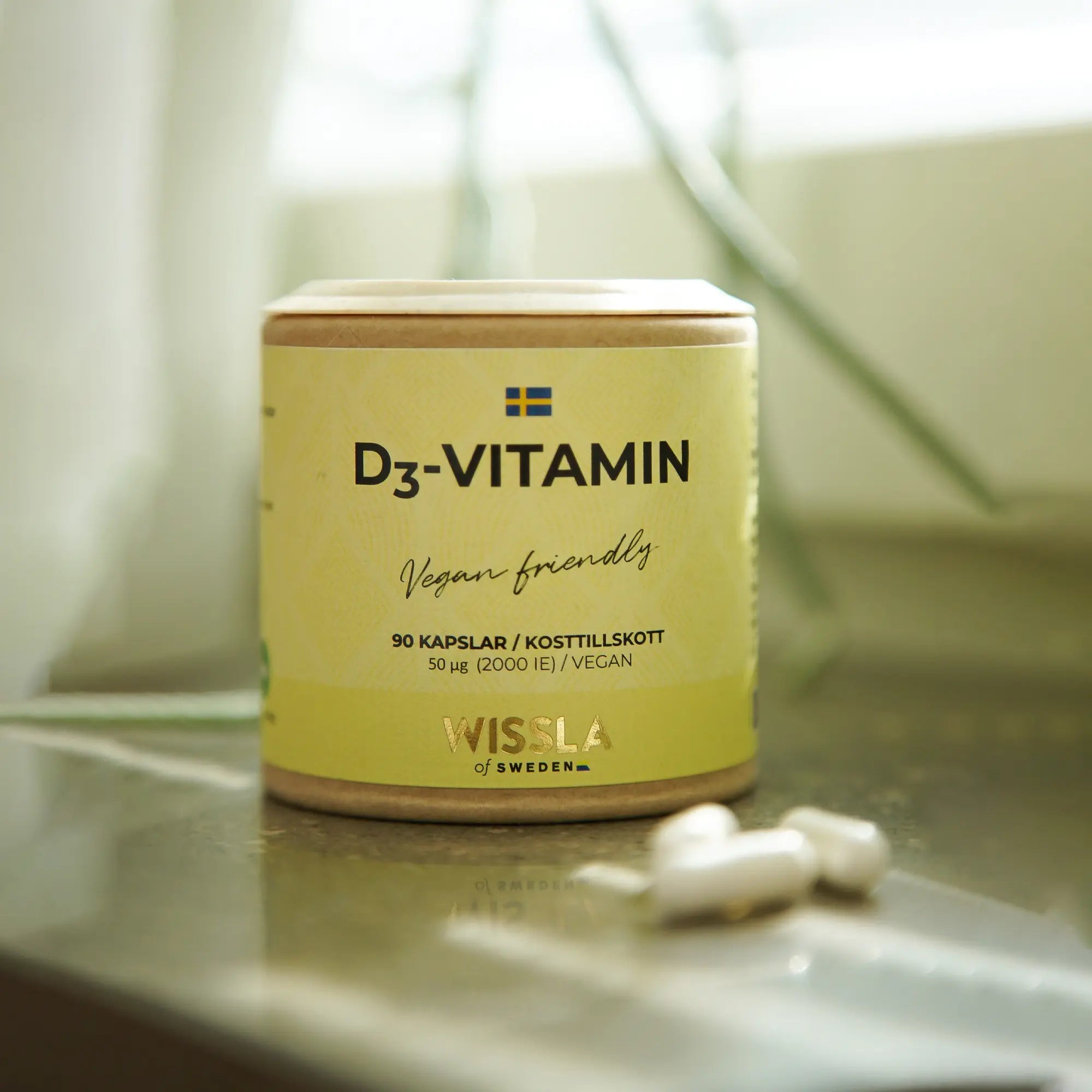 Wissla of Sweden D3-Vitamin 90 kapslar