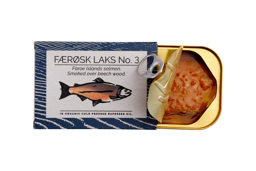 Fangst Bokspånsrökt Lax från Färöarna 110g