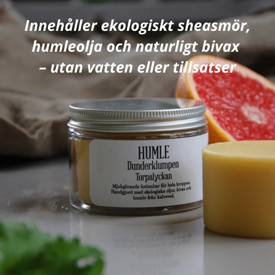 Humle Dunderklumpen Torpalyckan Lotionbar 100g