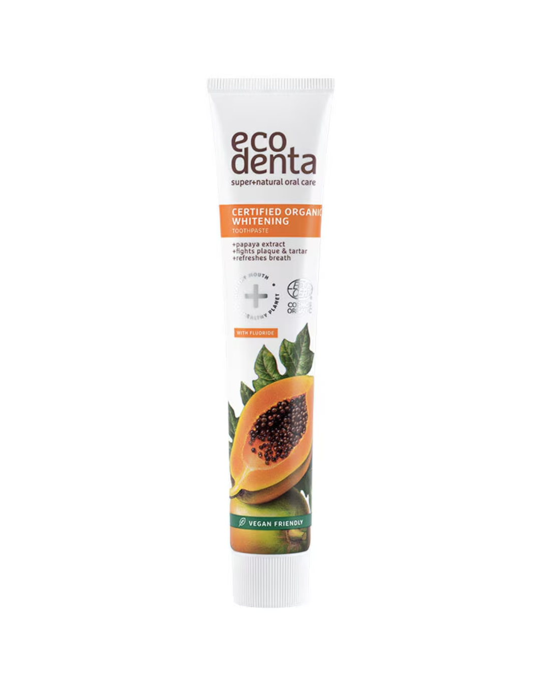 Ecodenta Organic Whitening Toothpaste With Papaya Extract 75ml