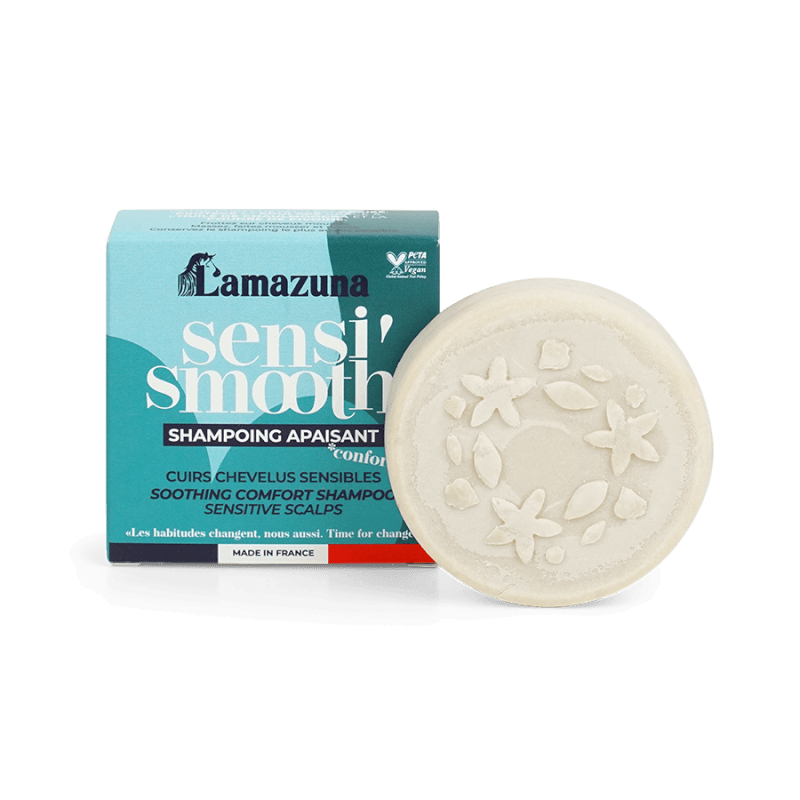 Lamazuna Schampokaka Sensi Smooth för känslig hårbotten 70ml