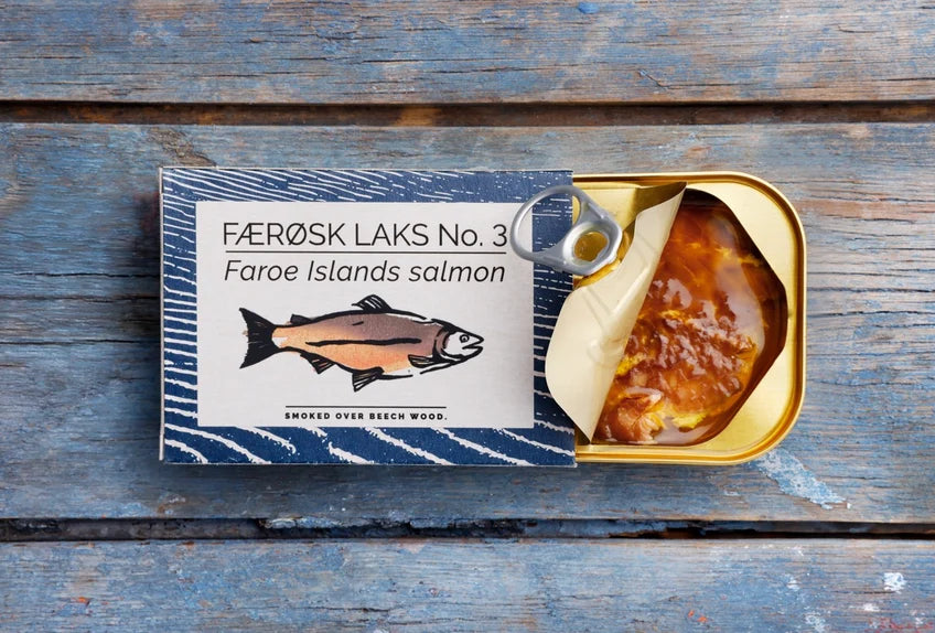 Fangst Bokspånsrökt Lax från Färöarna 110g
