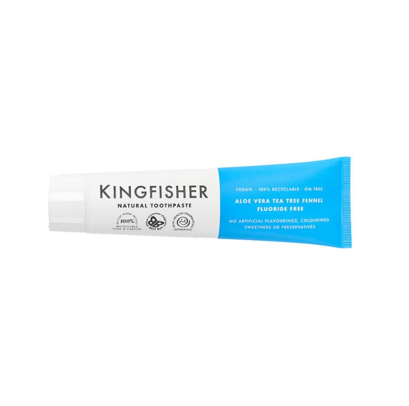 Kingfisher Tandkräm Aloe Tea Tree & Fänkål (fluorfri)