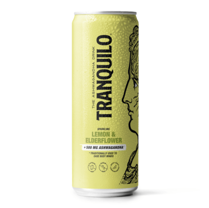 Tranquilo The Ashwagandha drink Lemon & Elderflower 330 ml
