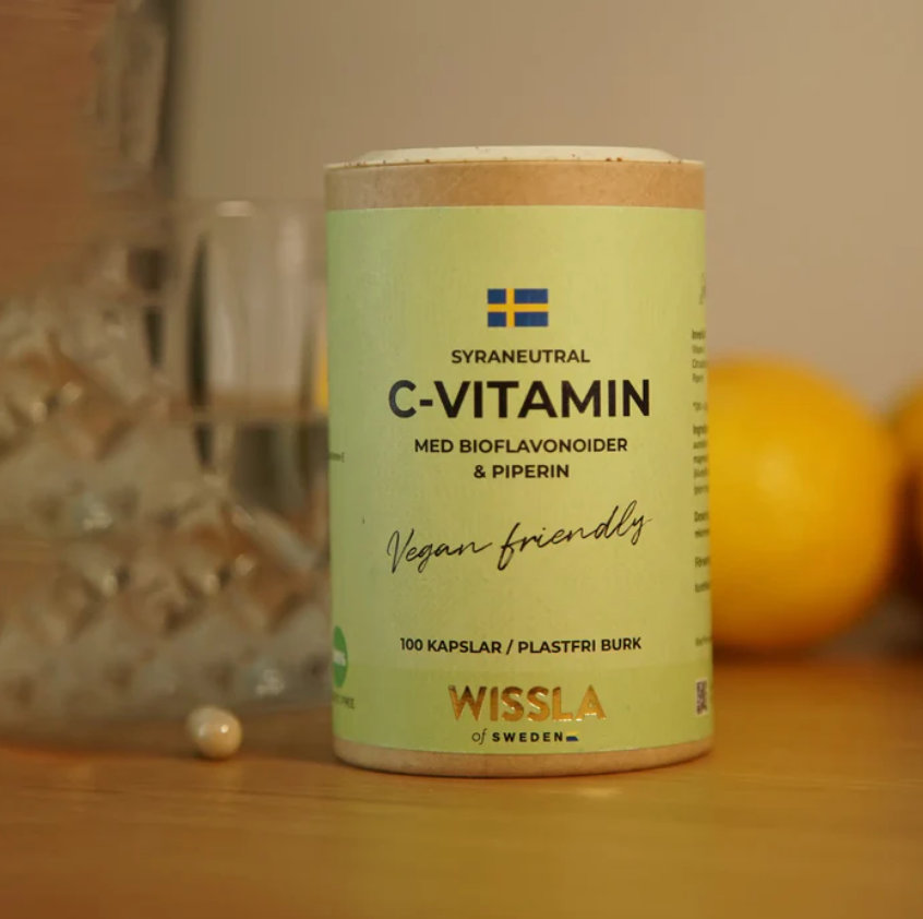 Wissla of Sweden C-vitamin 100 kapslar