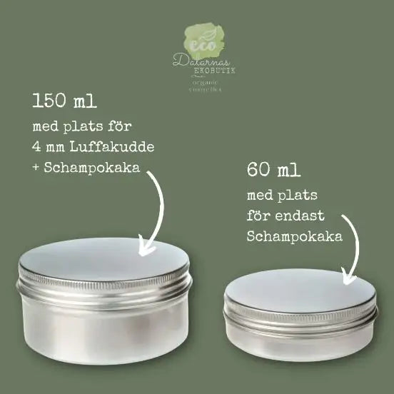Dalarnas Ekobutik Förvaringsdosa schampo/balsamkaka - Stor