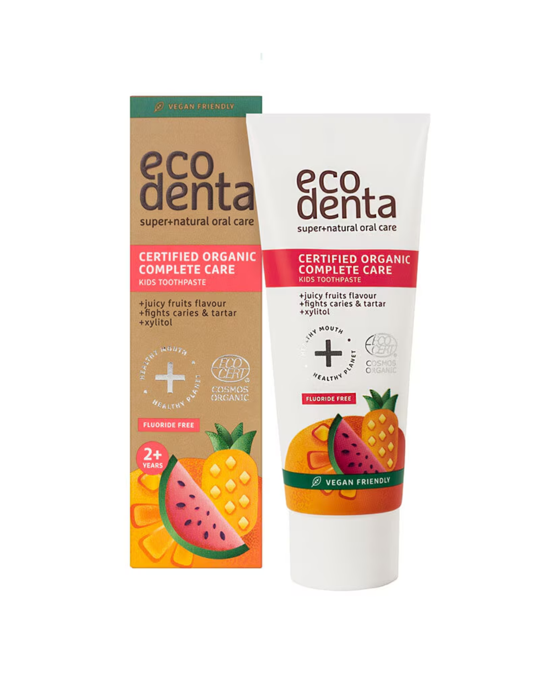 Ecodenta Organic Juicy Fruit Kids Toothpaste 75ml