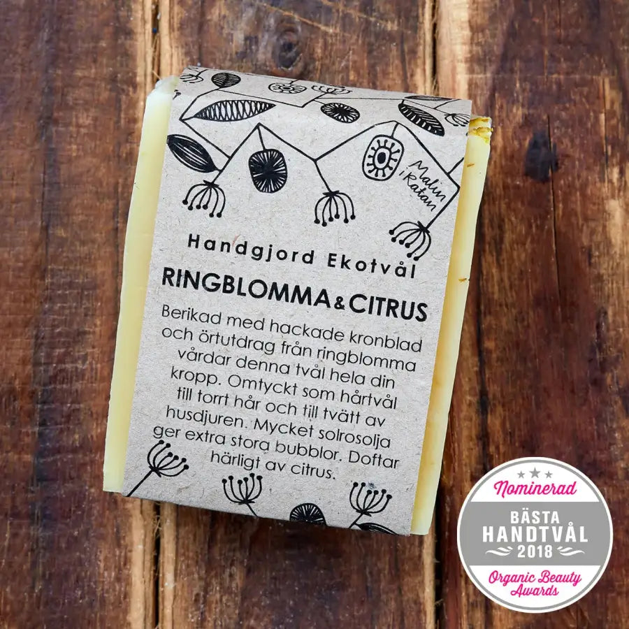 Malin i Ratan, Ekotvål Ringblomma & citrus Malin i Ratan