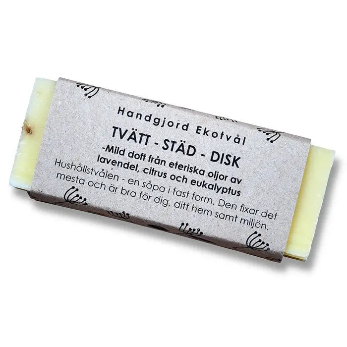 Malin i Ratan Ekotvål Tvätt-Städ-Disk - mild doft - Liten
