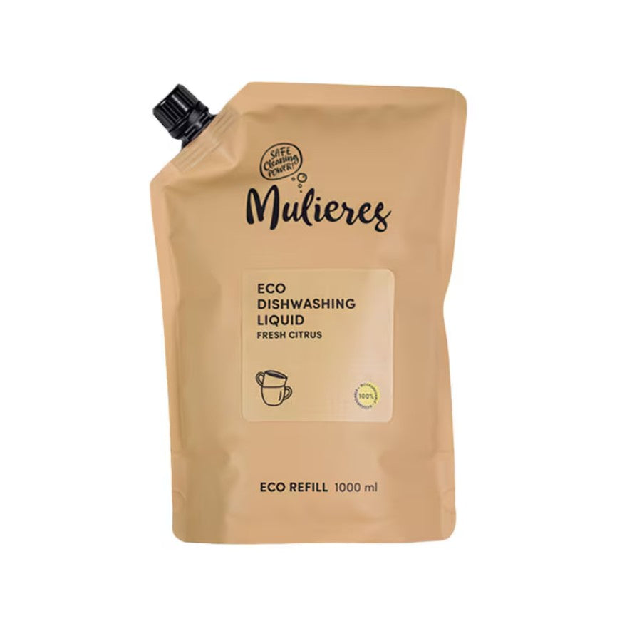 Mulieres Diskmedel Fresh Citrus Refill 1000ml