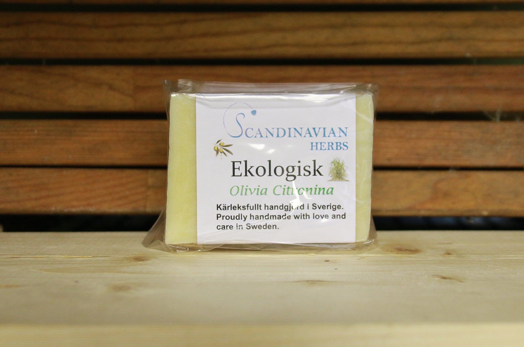 Scandinavian Herbs Ekologisk Tvål Oliv & Citron 120g