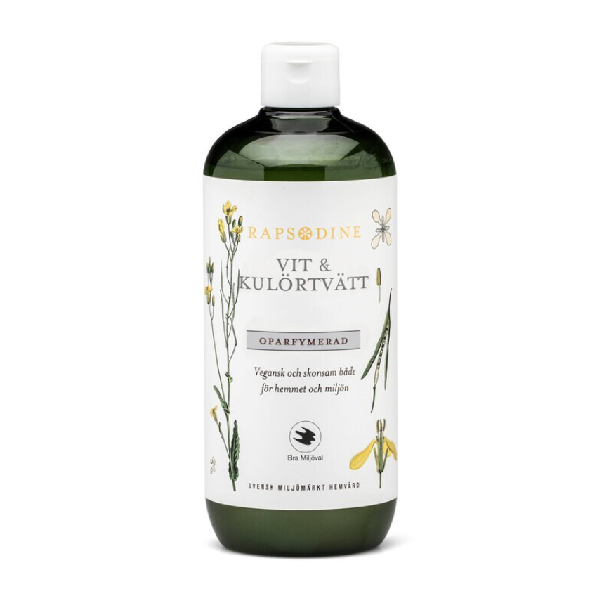 Rapsodine Vit & Kulörtvätt Oparfymerad 750 ml