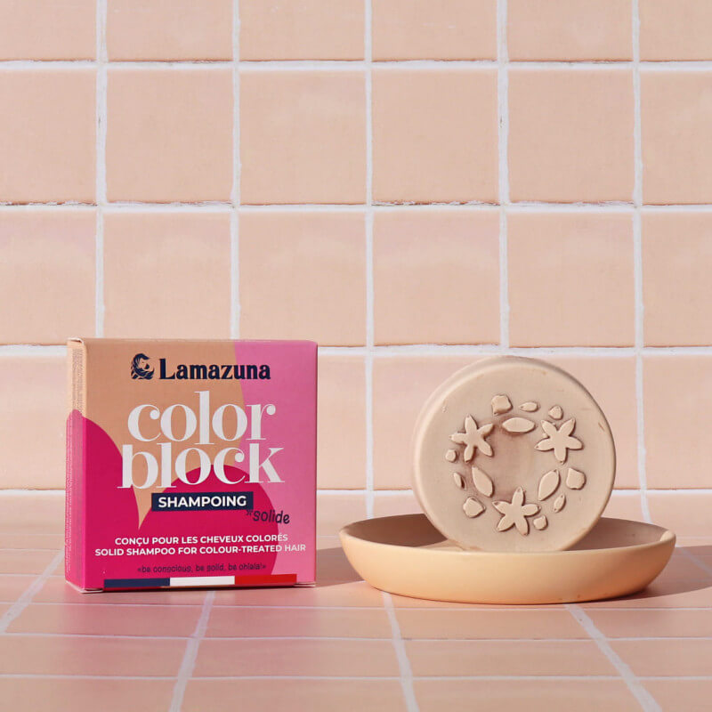 Lamazuna Schampokaka Color Block för färgat hår 70ml