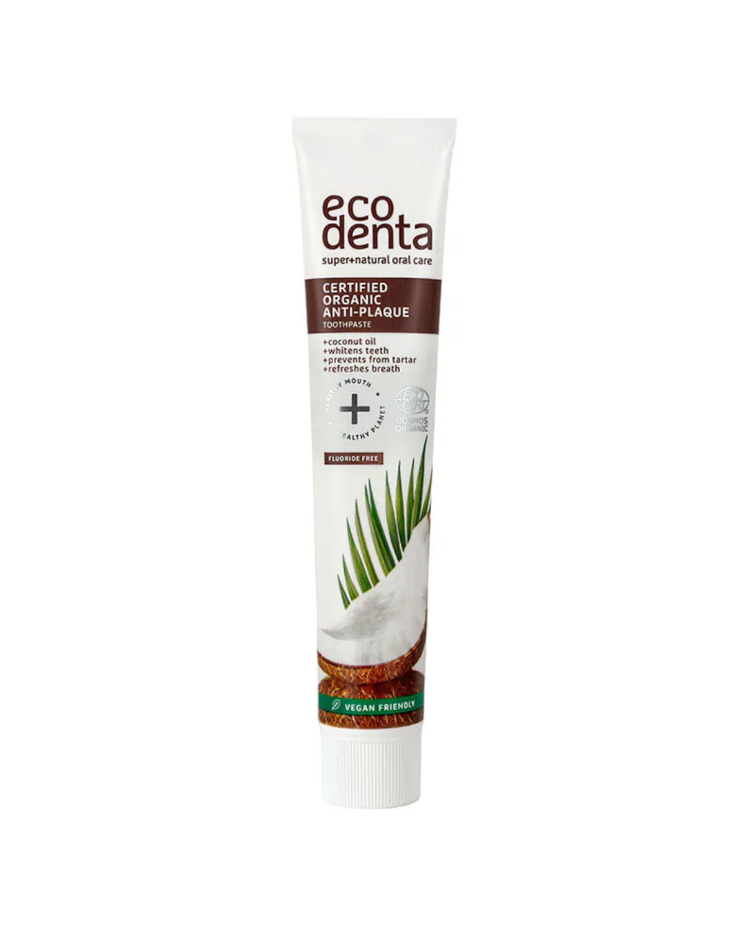 Ecodenta Organic Anti-Plaque Toothpaste With Coconut Oil 75ml