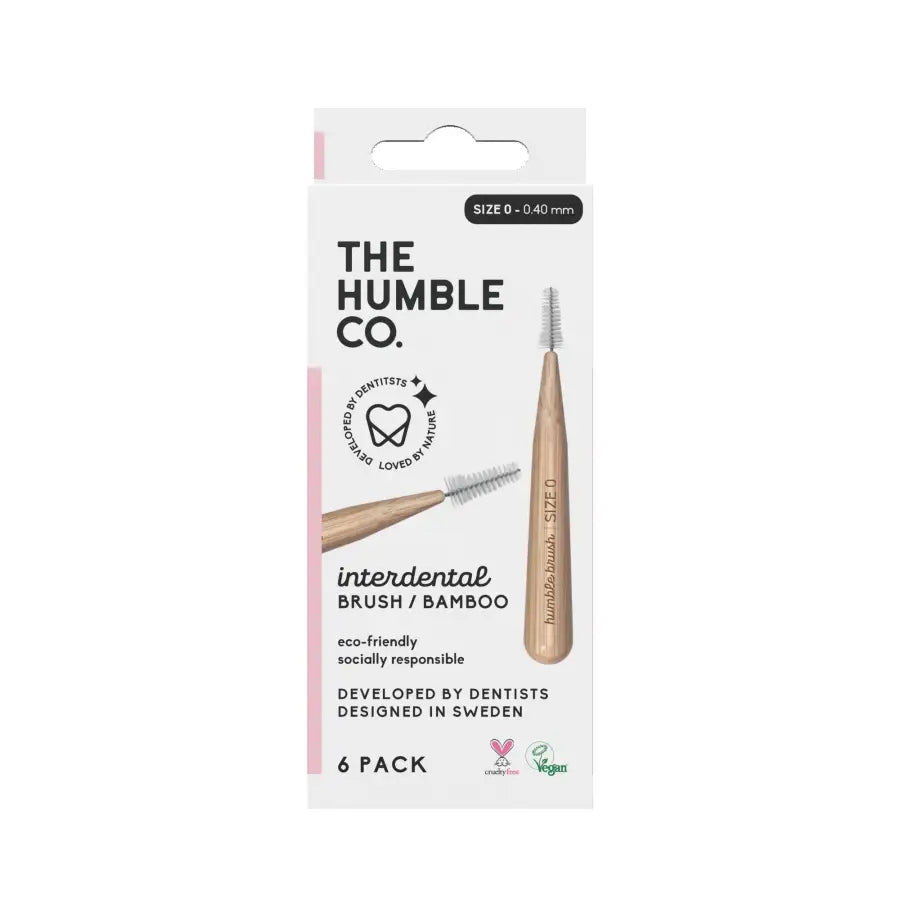 The Humble Co Mellanrums borste 0 - 0,4 mm x6 The Humble Co